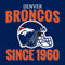NFL Denver Broncos Helmet Meta Quest 3 Skin
