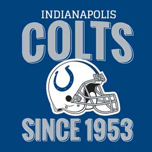 NFL Indianapolis Colts Helmet Yoga 710 14in Skin