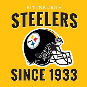 NFL Pittsburgh Steelers Helmet Yoga 710 14in Skin