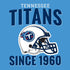 NFL Tennessee Titans Helmet iPhone XS Clear Case