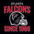 NFL Atlanta Falcons Helmet iPhone XS Clear Case