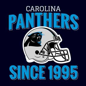 NFL Carolina Panthers Helmet Surface Laptop Skin