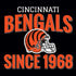 NFL Cincinnati Bengals Helmet iPhone XS Clear Case