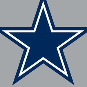 NFL Dallas Cowboys Retro Logo Xbox Adaptive Controller Skin