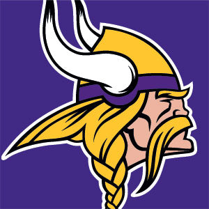 NFL Minnesota Vikings Retro Logo Google Home Hub Skin