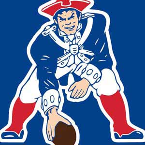 NFL New England Patriots Retro Logo Wii (Includes 1 Controller) Skin