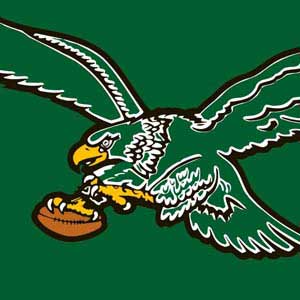 NFL Philadelphia Eagles Retro Logo Wii (Includes 1 Controller) Skin