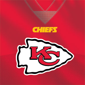 NFL Kansas City Chiefs Team Jersey Wii (Includes 1 Controller) Skin