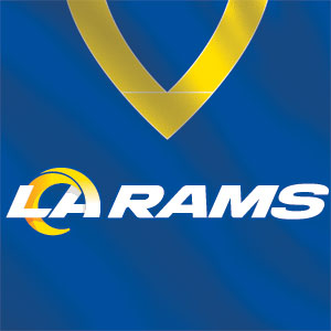 NFL Los Angeles Rams Team Jersey Wii (Includes 1 Controller) Skin