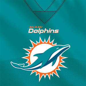 NFL Miami Dolphins Team Jersey Studio Wireless Skin