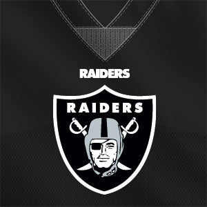 NFL Las Vegas Raiders Team Jersey Fire TV Cube Skin
