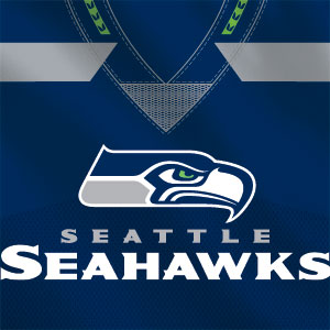 NFL Seattle Seahawks Team Jersey Wii (Includes 1 Controller) Skin