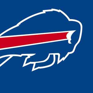 NFL Buffalo Bills Large Logo PS5 Digital Edition Console Skin