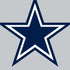 NFL Dallas Cowboys Large Logo iPhone XS Clear Case