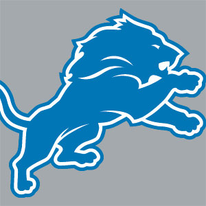 NFL Detroit Lions Large Logo Apple AirPods 2 Skin