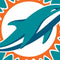 NFL Miami Dolphins Large Logo Xbox 360 Slim (2010) Skin