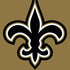 NFL New Orleans Saints Large Logo iPhone XS Clear Case