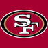 NFL San Francisco 49ers Large Logo iPhone XS Clear Case