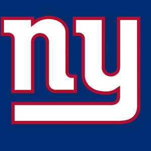 NFL New York Giants Large Logo DS Lite Skin