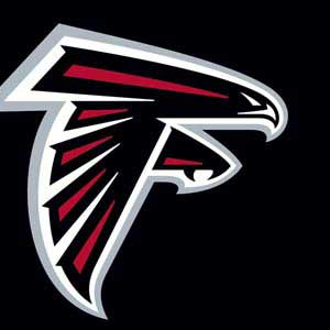 NFL Atlanta Falcons Large Logo Studio Wireless Skin