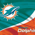 NFL Miami Dolphins iPhone XS Clear Case