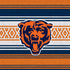 NFL Chicago Bears Trailblazer iPhone XS Clear Case