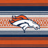 NFL Denver Broncos Trailblazer iPhone XS Clear Case