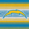 NFL Los Angeles Chargers Trailblazer Wii (Includes 1 Controller) Skin
