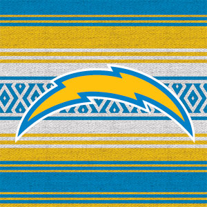 NFL Los Angeles Chargers Trailblazer Playstation 3 & PS3 Slim Skin