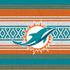 NFL Miami Dolphins Trailblazer iPhone XS Clear Case