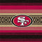 NFL San Francisco 49ers Trailblazer Playstation 3 & PS3 Slim Skin