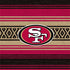 NFL San Francisco 49ers Trailblazer iPhone XS Clear Case