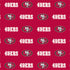 NFL San Francisco 49ers Blitz Series iPhone XS Clear Case