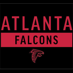 NFL Atlanta Falcons Black Performance Series Apple AirPods 2 Skin