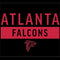 NFL Atlanta Falcons Black Performance Series Apple AirPods 2 Skin