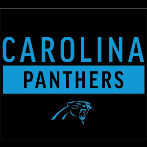 NFL Carolina Panthers Black Performance Series Studio Wireless Skin