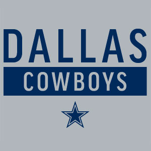 NFL Dallas Cowboys Silver Performance Series Fire TV Cube Skin
