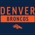 NFL Denver Broncos Blue Performance Series iPhone XS Clear Case