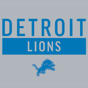 NFL Detroit Lions Grey Performance Series Galaxy Buds Plus Skin