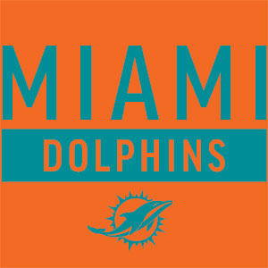 NFL Miami Dolphins Orange Performance Series Playstation 3 & PS3 Slim Skin