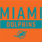 NFL Miami Dolphins Orange Performance Series Playstation 3 & PS3 Skin