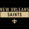 NFL New Orleans Saints Black Performance Series Apple AirPods Pro Skin