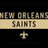 NFL New Orleans Saints Black Performance Series iPhone XS Clear Case