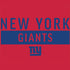 NFL New York Giants Red Performance Series iPhone XS Clear Case