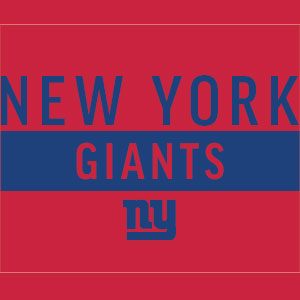 NFL New York Giants Red Performance Series Apple AirPods 2 Skin