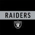 NFL Las Vegas Raiders Black Performance Series iPhone XS Clear Case