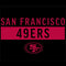 NFL San Francisco 49ers Black Performance Series Wii (Includes 1 Controller) Skin