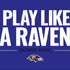 NFL Baltimore Ravens Team Motto iPhone XS Clear Case