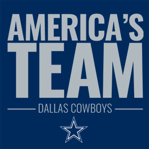 NFL Dallas Cowboys Team Motto Apple AirPods 2 Skin