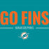 NFL Miami Dolphins Team Motto iPhone XS Clear Case